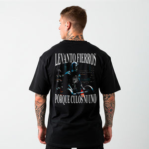 LEVANTO FIERROS POR QUE CULOS NI UNO