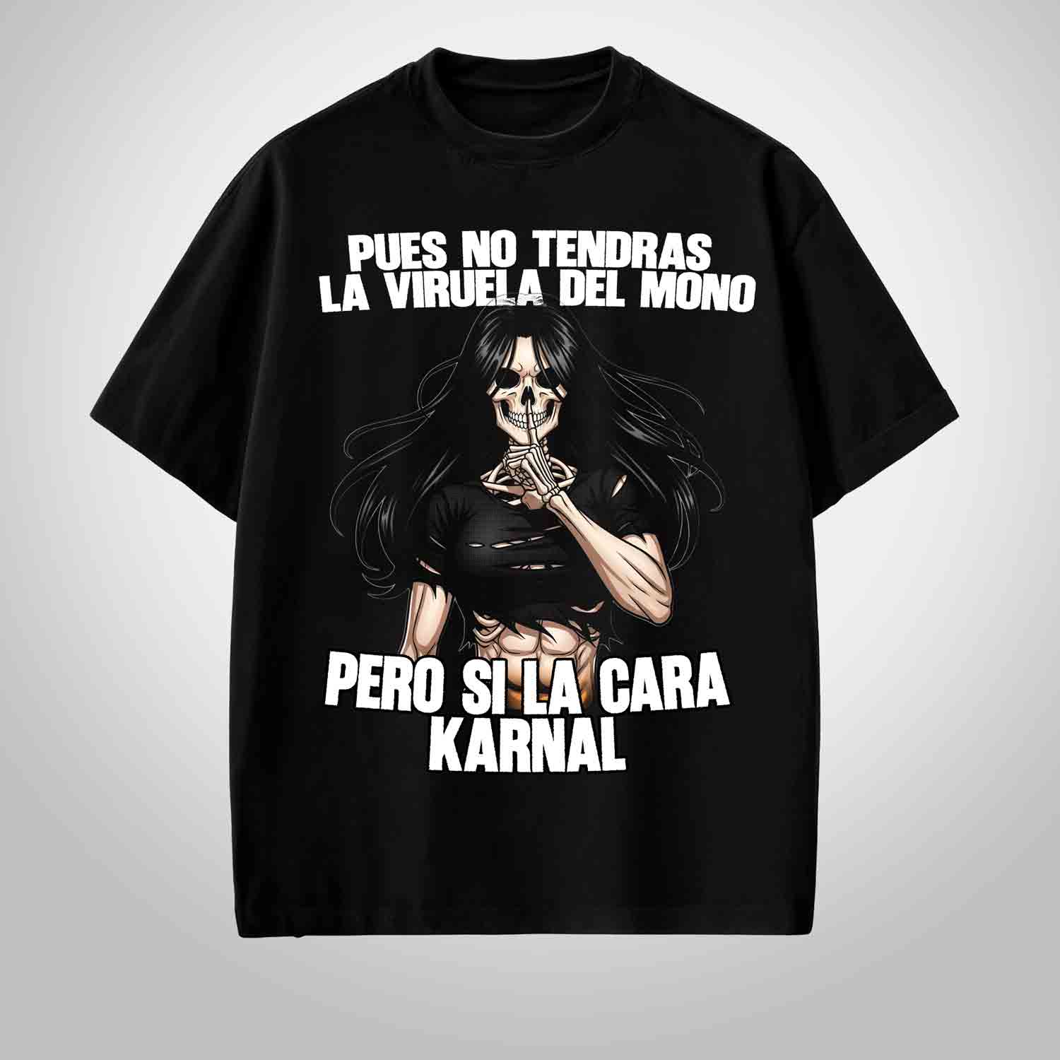 Pues no tendrás la viruela del mono, pero sí la cara, Karnal.