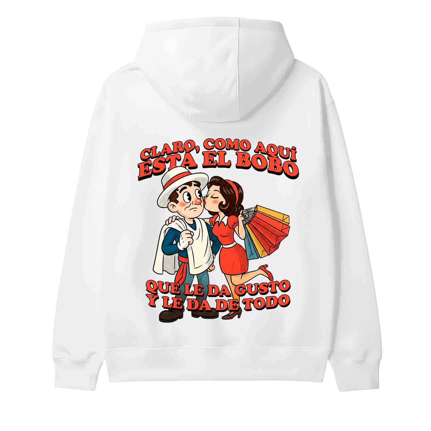 CLARO, COMO AQUÍ ESTÁ EL BOBO QUE SE LA AGUANTA Y LE DA DE TODO.