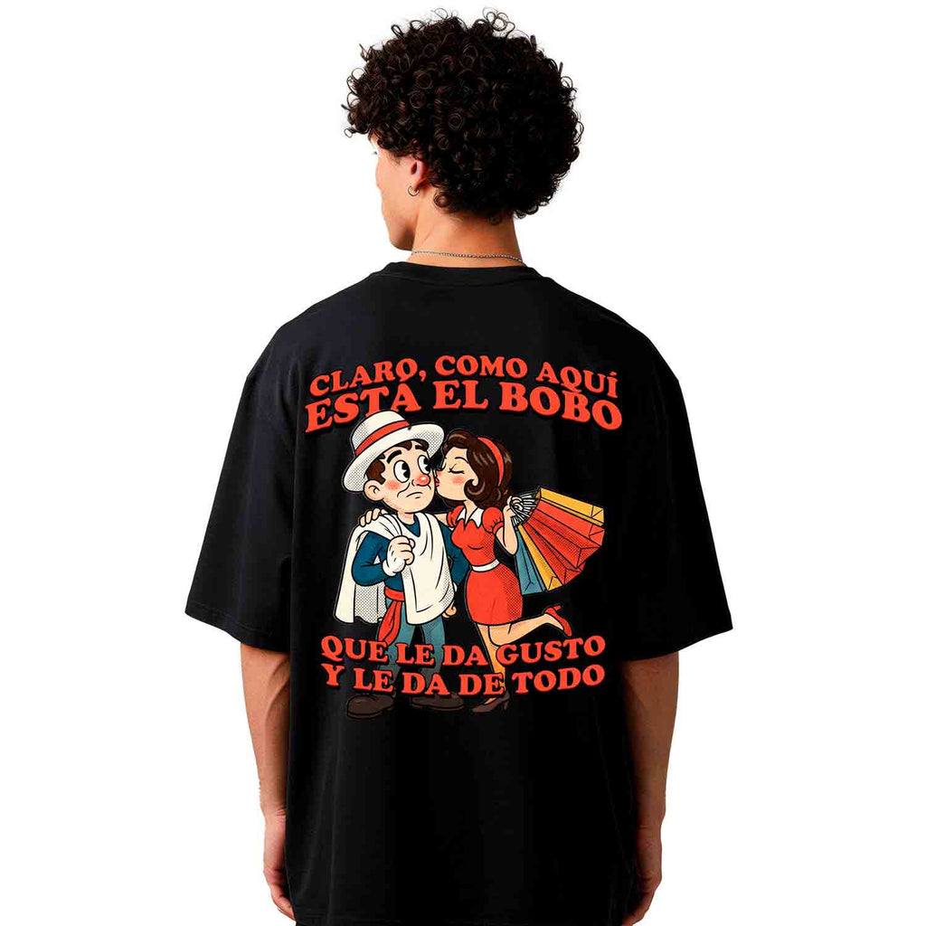 CLARO, COMO AQUÍ ESTÁ EL BOBO QUE SE LA AGUANTA Y LE DA DE TODO.