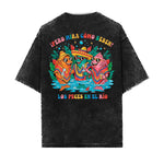 PERO MIRA CÓMO BEBEN LOS PECES EN EL RÍO.