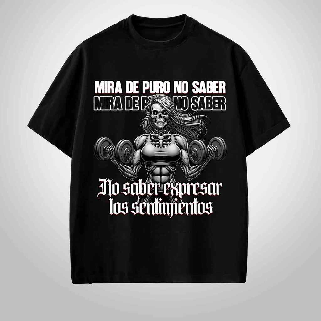 Mira, de puro no saber expresar mis sentimientos.