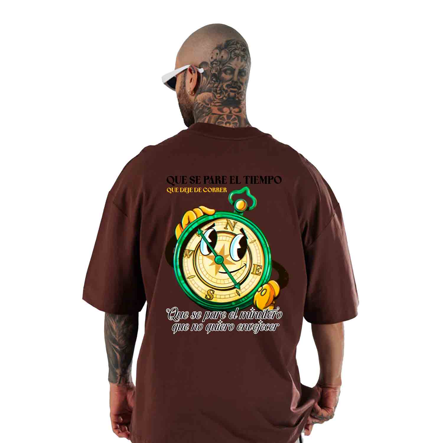 QUE SE PARE EL TIEMPO, QUE DEJE DE CORRER. QUE SE PARE EL MINUTERO, QUE NO QUIERO ENVEJECER.