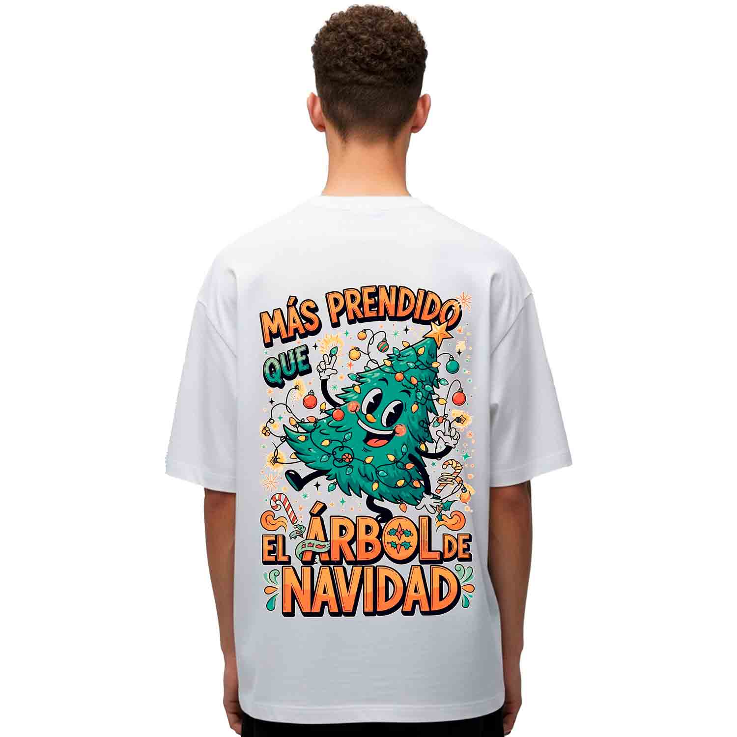 MÁS PRENDIDO QUE EL ÁRBOL DE NAVIDAD.