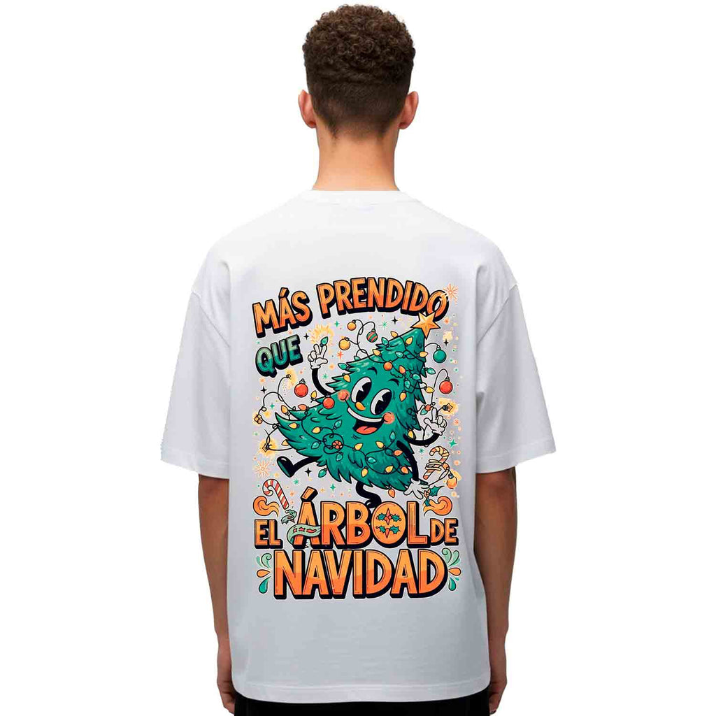 MÁS PRENDIDO QUE EL ÁRBOL DE NAVIDAD.