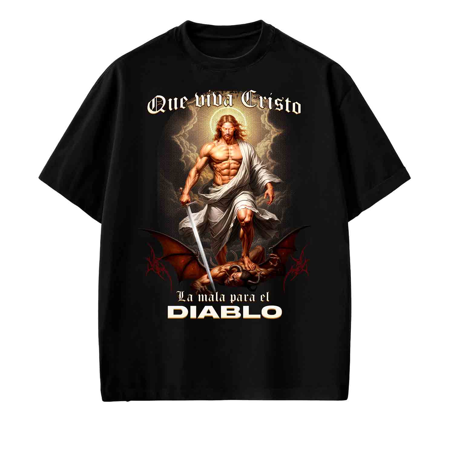 Que viva Cristo, la mala para el diablo